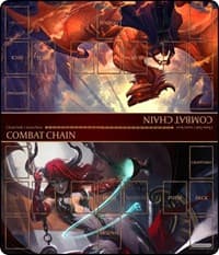 GamerMats Playmat - Red Dragon/Succubus 2-Player XL Playmat (Flesh and Blood Compatible) - GamerMats Playmats - Playmats card