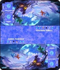 GamerMats Playmat - Circle of Life 2-Player XL Playmat (Magic Compatible) - GamerMats Playmats - Playmats card