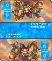 GamerMats Playmat - Animal Raiding Party 2-Player XL Playmat (Magic Compatible) - GamerMats Playmats - Playmats card