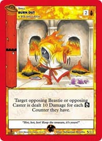Burn Out - UFO: First Edition Tribal Theme Decks - MetaZoo card