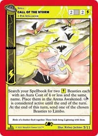 Call of the Storm - UFO: First Edition Tribal Theme Decks - MetaZoo card