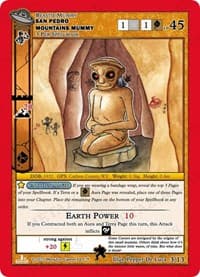 San Pedro Mountains Mummy - UFO: First Edition Tribal Theme Decks - MetaZoo card