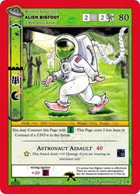 Alien Bigfoot - UFO: First Edition Tribal Theme Decks - MetaZoo card
