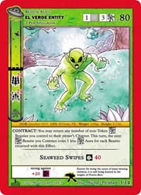 El Verde Entity - UFO: First Edition Tribal Theme Decks - MetaZoo card