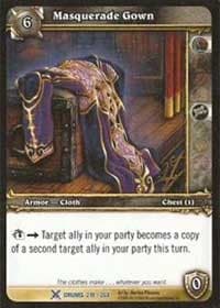 Masquerade Gown - Drums of War - WoW card