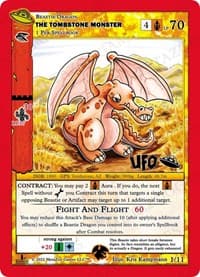 The Tombstone Monster - UFO: First Edition Tribal Theme Decks - MetaZoo card