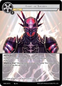 Light of Solaris - A New World Emerges - Force of Will card