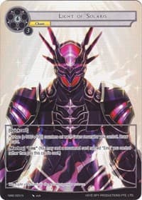 Light of Solaris (Full Art) - A New World Emerges - Force of Will card