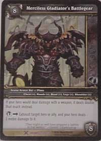 Merciless Gladiator's Battlegear - Drums of War - WoW card