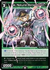 Ge, Natural Element (August 2022) - Promo Cards - WIXOSS card