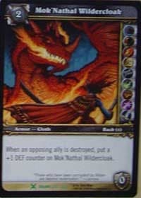 Mok'Nathal Wildercloak - Drums of War - WoW card