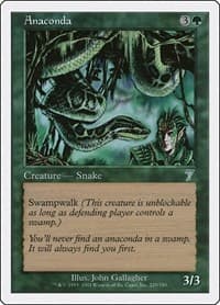 Anaconda - 7th Edition - Magic: The Gathering card