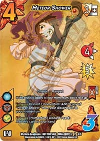 Meteor Shower (Gen Con 2022) - UniVersus: My Hero Academia Promo Cards - UniVersus card
