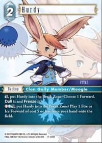 Hurdy - Rebellion's Call - Final Fantasy TCG card