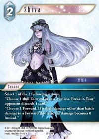 Shiva - Rebellion's Call - Final Fantasy TCG card