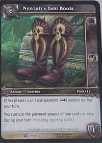 Nyn'jah's Tabi Boots - Drums of War - WoW card