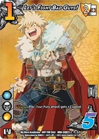 Let's Fight Bad Guys! (Gen Con 2022) - UniVersus: My Hero Academia Promo Cards - UniVersus card