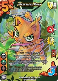 Merciless Rush (Origins Game Fair 2022) - UniVersus: My Hero Academia Promo Cards - UniVersus card