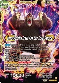 Son Goku // Uncontrollable Great Ape Son Goku Returns (Silver Foil) - Dawn of the Z-Legends - Dragon Ball Super: Masters card
