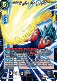 SSB Vegito, Godly Spirit (Silver Foil) - Dawn of the Z-Legends - Dragon Ball Super: Masters card