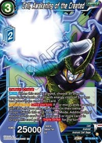 Cell, Awakening of the Created - Dawn of the Z-Legends - Dragon Ball Super: Masters card