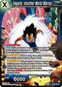 Vegeta, Another World Warrior - Dawn of the Z-Legends - Dragon Ball Super: Masters card