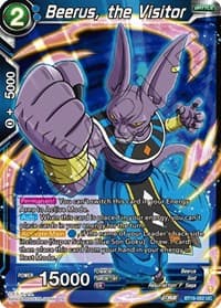 Beerus, the Visitor - Dawn of the Z-Legends - Dragon Ball Super: Masters card