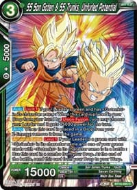 SS Son Goten & SS Trunks, Unfurled Potential - Dawn of the Z-Legends - Dragon Ball Super: Masters card