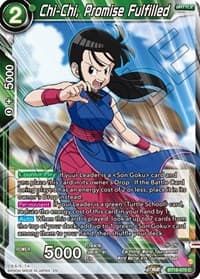 Chi-Chi, Promise Fulfilled - Dawn of the Z-Legends - Dragon Ball Super: Masters card