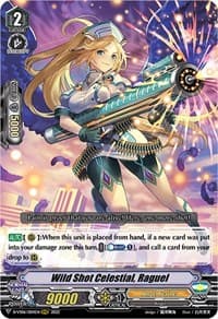 Wild Shot Celestial, Raguel - D-VS06: V Clan Collection Vol.6 - Cardfight Vanguard card
