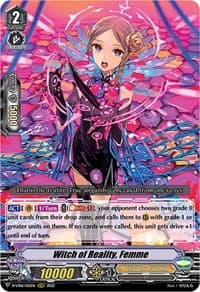 Witch of Reality, Femme - D-VS06: V Clan Collection Vol.6 - Cardfight Vanguard card