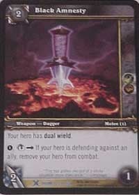 Black Amnesty - Drums of War - WoW card