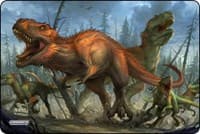 Stampede of Dinosaurs - XL Deskmat - GamerMats Playmats - Playmats card