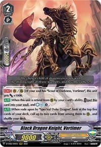 Black Dragon Knight, Vortimer - D-VS06: V Clan Collection Vol.6 - Cardfight Vanguard card