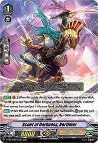 Scout of Darkness, Vortimer - D-VS06: V Clan Collection Vol.6 - Cardfight Vanguard card