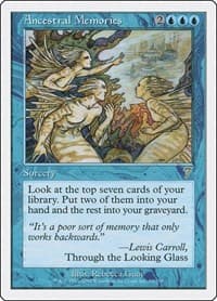 Ancestral Memories - 7th Edition - Magic: The Gathering card
