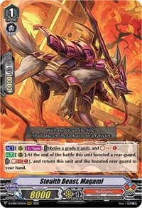 Stealth Beast, Magami - D-VS06: V Clan Collection Vol.6 - Cardfight Vanguard card