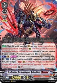 Eradication Ancient Dragon, Spinodriver "Reverse" - D-VS06: V Clan Collection Vol.6 - Cardfight Vanguard card
