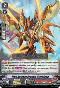 True Ancient Dragon, Pterafeed - D-VS06: V Clan Collection Vol.6 - Cardfight Vanguard card