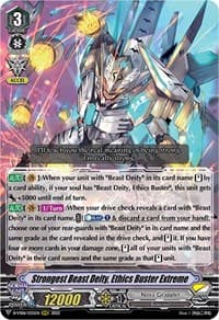Strongest Beast Deity, Ethics Buster Extreme - D-VS06: V Clan Collection Vol.6 - Cardfight Vanguard card