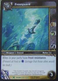 Frostguard - Drums of War - WoW card