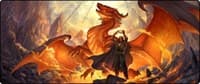 Fire and Glory - Tablemat - GamerMats Playmats - Playmats card
