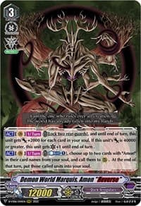 Demon World Marquis, Amon "Reverse" - D-VS06: V Clan Collection Vol.6 - Cardfight Vanguard card