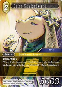 Duke Snakeheart - Rebellion's Call - Final Fantasy TCG card