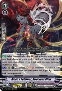 Amon's Follower, Atrocious Blow - D-VS06: V Clan Collection Vol.6 - Cardfight Vanguard card
