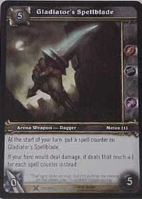 Gladiator's Spellblade - Drums of War - WoW card