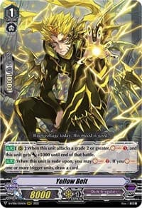 Yellow Bolt - D-VS06: V Clan Collection Vol.6 - Cardfight Vanguard card