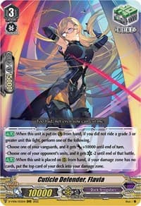 Cuticle Defender, Flavia - D-VS06: V Clan Collection Vol.6 - Cardfight Vanguard card