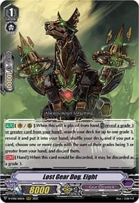 Lost Gear Dog, Eight - D-VS06: V Clan Collection Vol.6 - Cardfight Vanguard card
