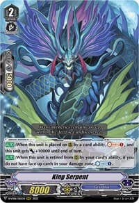 King Serpent - D-VS06: V Clan Collection Vol.6 - Cardfight Vanguard card